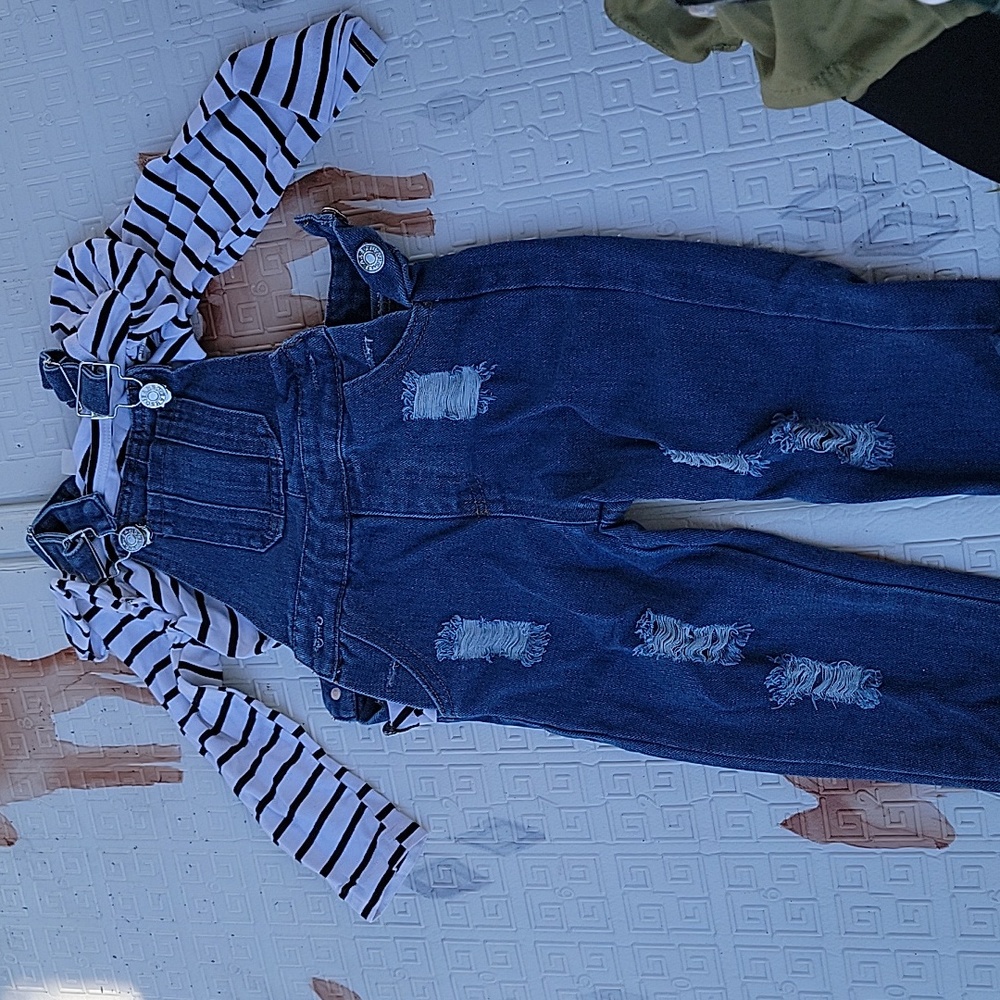 Overall with shirt 12 months